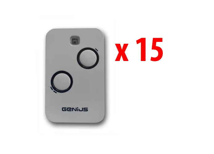 genius 15 2-channel remote controls 868mhz jlc kilo tx2 6100332