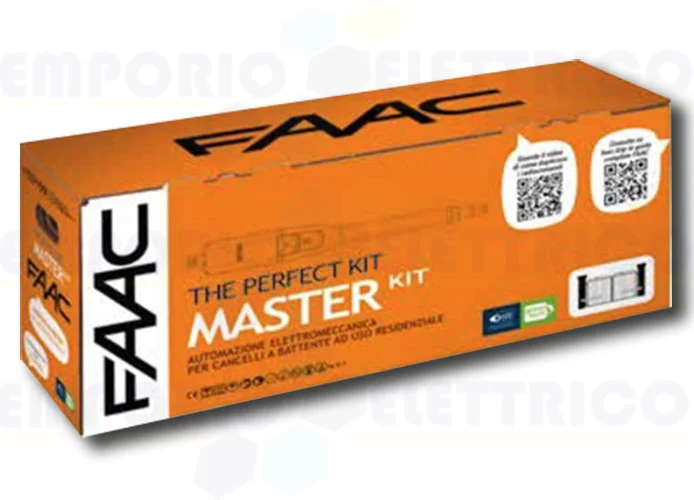 faac automation kit 230v ac master kit perfect 105910