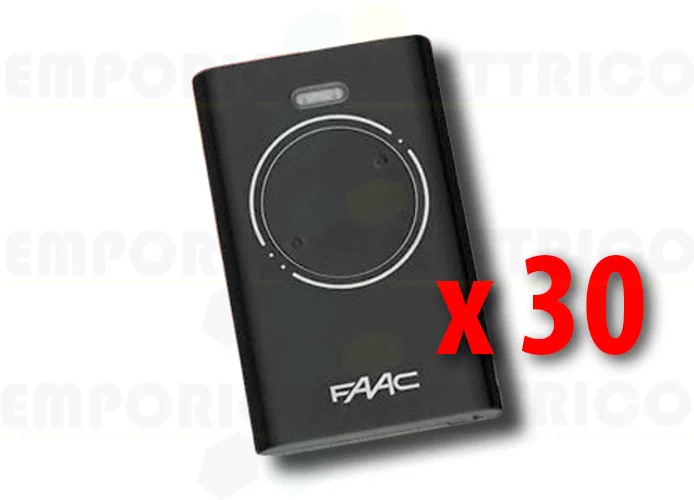 faac 30 x 2-channel remote controls xt2 868 slh lr 7870091