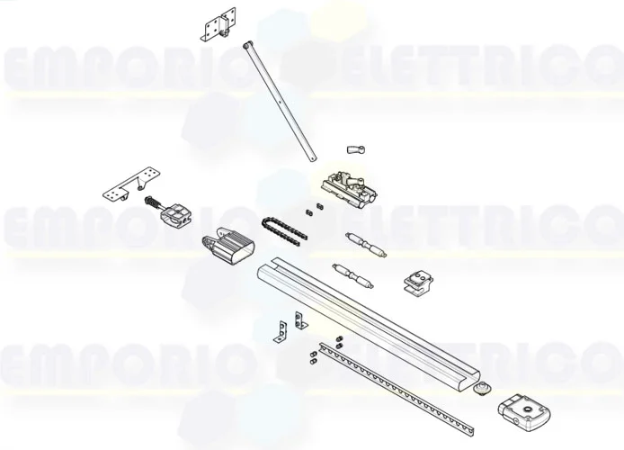 came spare part page chain guide 001v0683 v0683